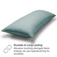 thumbnail image 4 of Bare Home Body Pillowcase - Zipper Closure - Ultra Soft - Double Brushed - Light Blue, 4 of 7