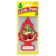 thumbnail image 1 of LITTLE TREES air freshener Wild Cherry 3-Pack, 1 of 8