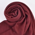 thumbnail image 2 of Youkk Classic And Fashionable Solid Color Scarf For Women Any Occasion R Single Color And Pleated Scarf khaki, 2 of 6