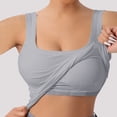 thumbnail image 2 of Yuyuzo Womens Tank Top Ribbed Knit Sleeveless Racerback V Neck Spaghetti Strap Cropped Tops Layering Tees, 2 of 7