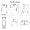 thumbnail image 4 of XZNGL Womens Summer Tops Short Sleeve Womens Fashion Gothic Style Punk Girl Summer Short Sleeve V-Neck Tops T-Shirts Womens Short Sleeve Tops Womens Tops Summer Womens Fashion Tops, 4 of 7
