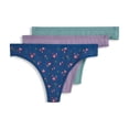 thumbnail image 1 of Jockey String Extensible en Coton Biologique pour Femmes - Lot de 3, 1 of 5