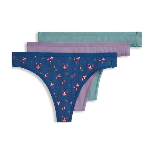Jockey String Extensible en Coton Biologique pour Femmes - Lot de 3