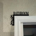thumbnail image 4 of Fridja Sales Door Decorations BATHROOM Slogan Letters Door Decorations Slogan Decorative Hanging Signs Stylish Home Decoration Summer Refresh for Home, 4 of 6