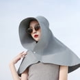 thumbnail image 3 of Protection du Cou Écran Solaire Grande Protection Uv pour Femmes Ombre Allongée Chapeau de Pêcheur, 3 of 7