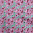 thumbnail image 1 of oneOone Rayon Pink Fabric Asian Japanese Koi Fish Sewing Craft Projects Fabric Prints By Yard 56 Inch Wide, 1 of 4