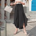thumbnail image 3 of FNFYFH Liquidation Femmes Grande Taille Décontracté Long Lin, 3 of 6