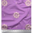 thumbnail image 1 of Soimoi Rayon Fabric Artistic Floral Printed Craft Fabric by the Yard 56 Inch Wide, 1 of 3