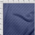 thumbnail image 3 of oneOone Polyester Spandex Bleu Moyen Tissu Alphabet Matière de Robe Tissu Imprimé Tissu au Mètre 56 Pouces de Large, 3 of 5