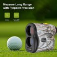 thumbnail image 2 of MYG Télémètre Monoculaire de Golf Numérique 500 m, Mesure de Distance, Chasse, Télémètre, 2 of 4
