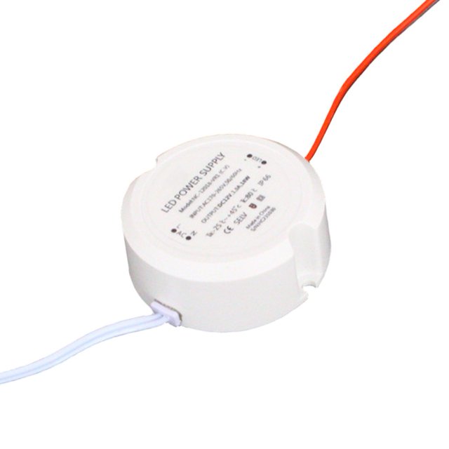Transformateur LED 12V/24V 30W Mini Anneau AC à DC Alimentation IP66