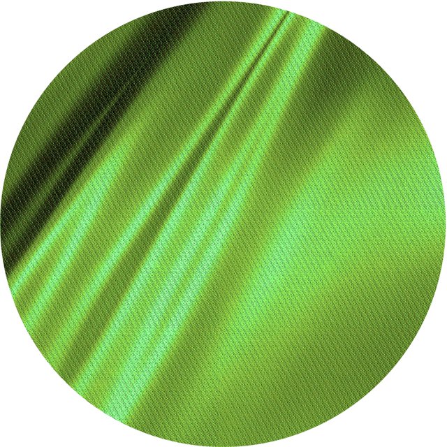 Ahgly Tapis Rond Lavable en Machine Intérieur Transitionnel Vert Lime Foncé, 4 Pieds Rond