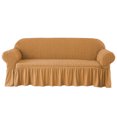 thumbnail image 1 of CAROOTU High Elastic Sofa Cover All-Protection Solid Color Non-slip Universal Fabric, 1 of 5