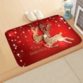 thumbnail image 1 of Chmadoxn Bathroom Rugs, Rugs for Living Room, Area Rug, Bath Mat Christmas Floor Mat Kitchen Bathroom Door Non Slip Mat 40 * 60cm Floor Mat a carpet, 1 of 2