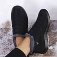 thumbnail image 4 of Mepaouo Womens Snow Boots Waterproof Winter Ankle Booties Comfortable Outdoor Slip on Walking Shoes, 4 of 9