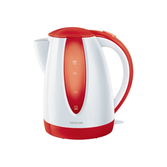 SENCOR SWK 1814RD 2 kW 1.9 qt Electric Kettle, Red