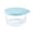 Sky Blue, variant on Small Glass Meal Prep Food Storage Container,Overnight Oats Containers with Airtight Lids,Reusable Glass Condiment Containers for Salad Dressing Sauce Dips,Lunchbox Picnic,Glass Containers for Food
