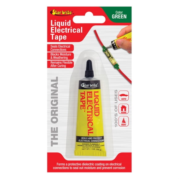 TAPE ELEC LIQUID GRN1 OZ (Pack of 1)