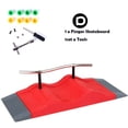 thumbnail image 2 of Toys Skate Parks Kit Ramp Parts for Finger Skateboard Fingerboard Ramp Skate Parks, 2 of 3