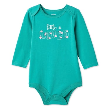 George Baby Girls' Long-Sleeve Bodysuit