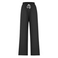 thumbnail image 4 of Pantalon Grand Simua Femme Taille Haute Mode Décontracté Pantalon Palazzo, 4 of 4