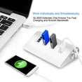 thumbnail image 2 of USB 3.0 Hub 4 Ports  Aluminum USB Hub 3.0, 2 of 7