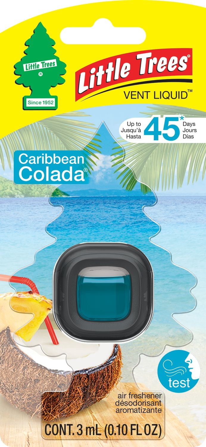 LITTLE TREES air freshener Vent Liquid Caribbean Colada