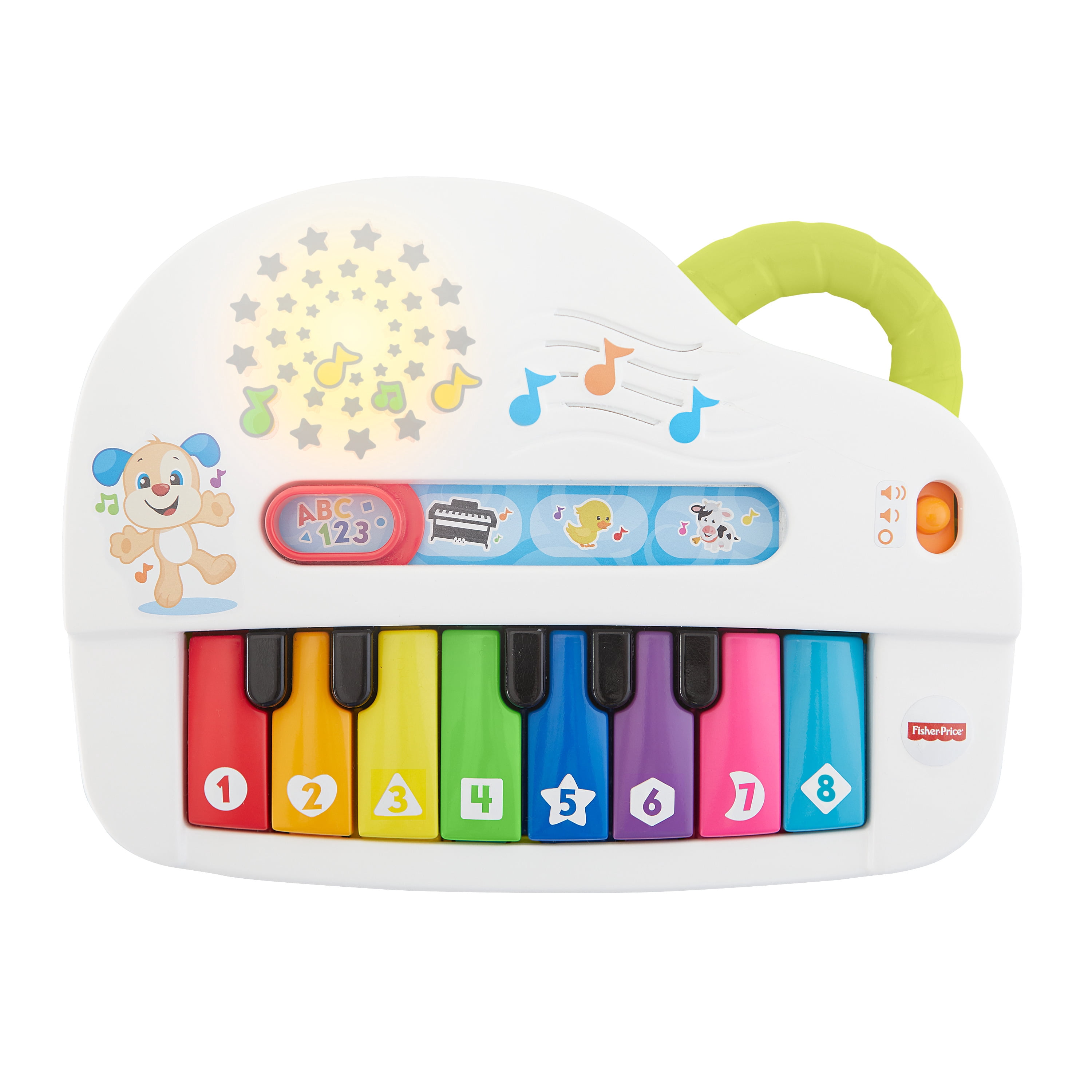 Fisher-Price Laugh & Learn Silly Sounds Light-Up Piano Interactive Toy for Baby & Toddler - Walmart Exclusive