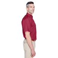 thumbnail image 3 of Harriton Chemise en Sergé à Manches Courtes pour Hommes Easy Blend? avec Protection contre les Taches, 3 of 3