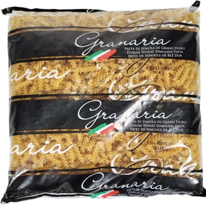 Granaria Pasta Fusilli, 5lb Pack of 4