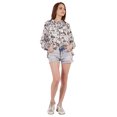 thumbnail image 2 of Inkmeso Printed Long Sleeve Oversized Shirt For WoMen's Loose Fit Button-Down Shirts Tunic, 2 of 7