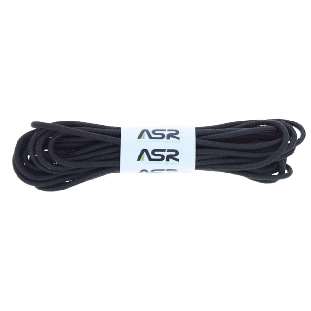 ASR Outdoor Cord 325lb Survival Sport Tactical Polyester Sleeved Rope - Black 1000ft