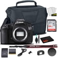 thumbnail image 1 of Canon EOS 5DS R DSLR Camera (Body Only) (0582C002) +  EOS Bag +  Sandisk Ultra 64GB Card + Cleaning Set and More (International Model), 1 of 4