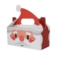 thumbnail image 2 of Christmas Gift Box under $5! CQCYD Christmas Gift Box for Cookies and Cakes, 4-Piece Handheld Packaging Set, Holiday Treat Box, Festive Present Wrapping for Holiday Baking, 2 of 6