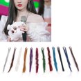 thumbnail image 4 of 12 Colors Tinsel , Beautiful Long Enough Cuttable Eye Catching Crochet Hook Tinsel   for Cosplay, 4 of 8