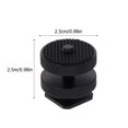 thumbnail image 2 of Shisuyan 3PCS Hot Shoe Screw Adapter 2-layer 1/4 inch Flash Adapter for Monitor LED Light, 2 of 8