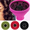 thumbnail image 1 of Neinkie Universal Collapsible Hair Dryer Diffuser Attachment- Salon Grade tool,Lightweight Foldable Portable Travel Folding Design, 1 of 1