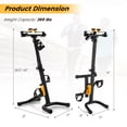 thumbnail image 3 of Costway Folding Pedal Exercise Bike with Adjustable Resistance Full body Home Rehab Machine, 3 of 10