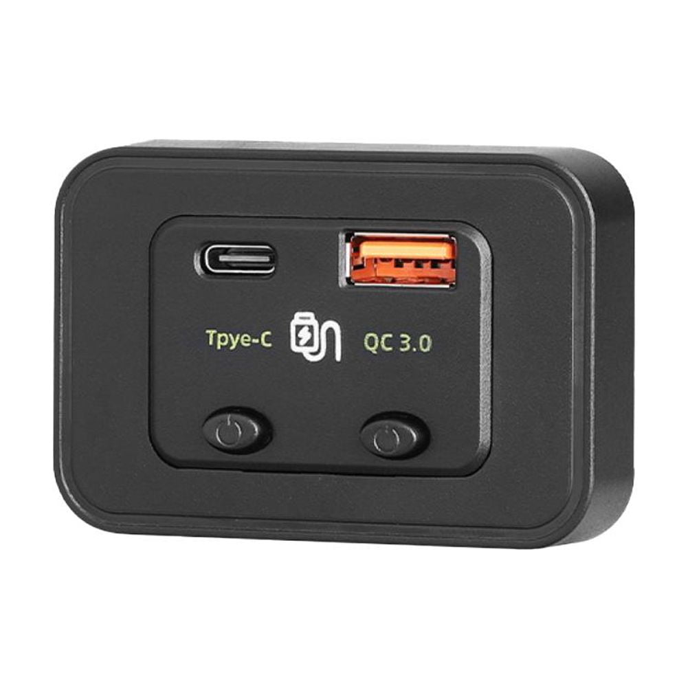 Car Charging Socket Car Quick Charger Qc3.0 USB Port Adapter X1 Charging