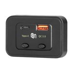 Car Charging Socket Car Quick Charger Qc3.0 USB Port Adapter X1 Charging