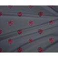 thumbnail image 4 of oneOone Polyester Lycra Fabric Floral Block Printed Fabric 1 Yard 56 Inch Wide, 4 of 4