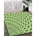 thumbnail image 3 of Ahgly Company Machine Washable Indoor Rectangle Transitional Light Green Area Rugs, 2' x 5', 3 of 7