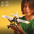 thumbnail image 4 of LEGO Technic Bush Plane Toy - Buildable Airplane Toy for Kids, Boys and Girls, Ages 8+ - Model Airplane Gift with Spinning Propeller, 4-Cylinder Piston Engine, and More - 42198, 4 of 6