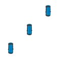 thumbnail image 2 of QualitChoice Sac de Compression à Cordon, Sac de Rangement pour Articles de Voyage, Sacs de Rangement pour Camping, Randonnée, Backpacking, Randonnée, Escalade, Accessoires Bleu/TG 3 Pcs, 2 of 6