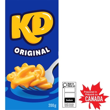 Kraft Dinner Original Macaroni and Cheese Dinner, 200g Box