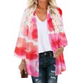 thumbnail image 1 of Nouveaux Hauts pour Femmes 2023 Mode Femme Col Rond Grande Taille T-Shirt à Manches Longues Blouse d'Automne Imprimée Hauts Chandail Chemise à Manches Longues pour Femmes, 1 of 5