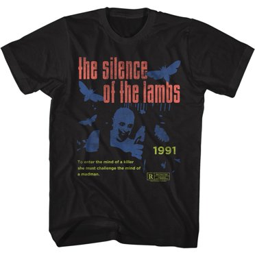 Silence Of The Lambs Mind Of A Madman Black Adult T-Shirt