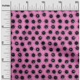 thumbnail image 2 of oneOone Cotton Poplin Twill Fuschia Pink Fabric Medical Sewing Craft Projects Fabric Prints by Yard 56 Inch Wide, 2 of 4