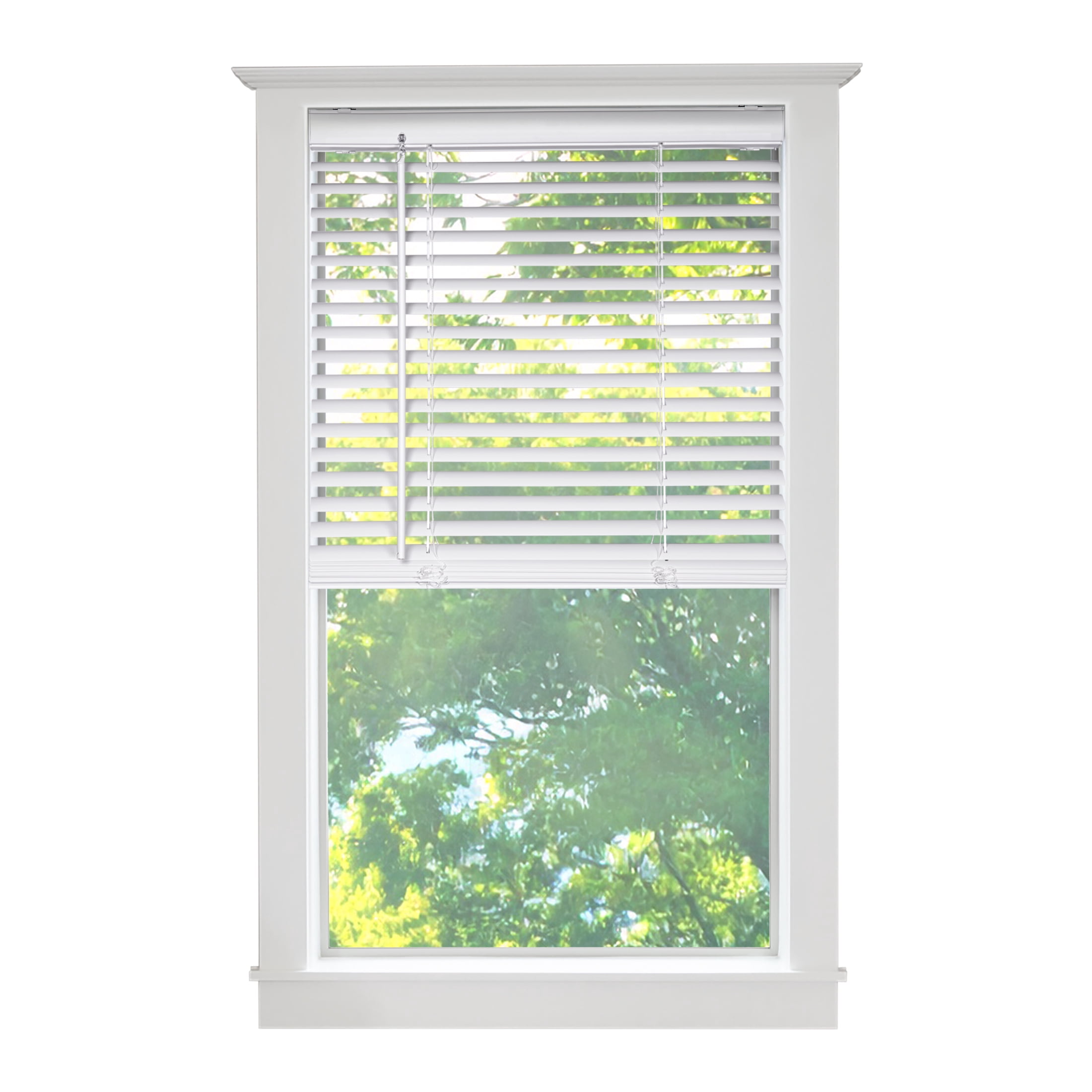 MAINSTAYS Store en vinyle 3,5 cm Assombrissant 91,4 cm x 152,4 cm, Blanc