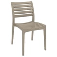 thumbnail image 2 of Compamia Ares 5 Piece Square Resin Patio Dining Set in Taupe, 2 of 3
